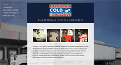 Desktop Screenshot of californiacold.com