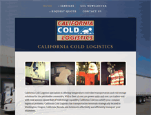 Tablet Screenshot of californiacold.com